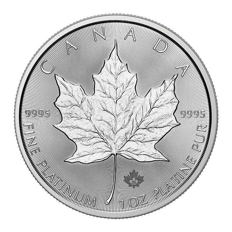 Image pour Pièce Feuille d’érable en platine de 1 oz (2024) à partir de Métaux précieux TD